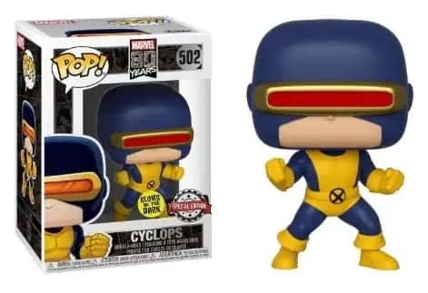 Pop Marvel: First Appearance Cyclops (Glow in the Dark) Funko Pop #502