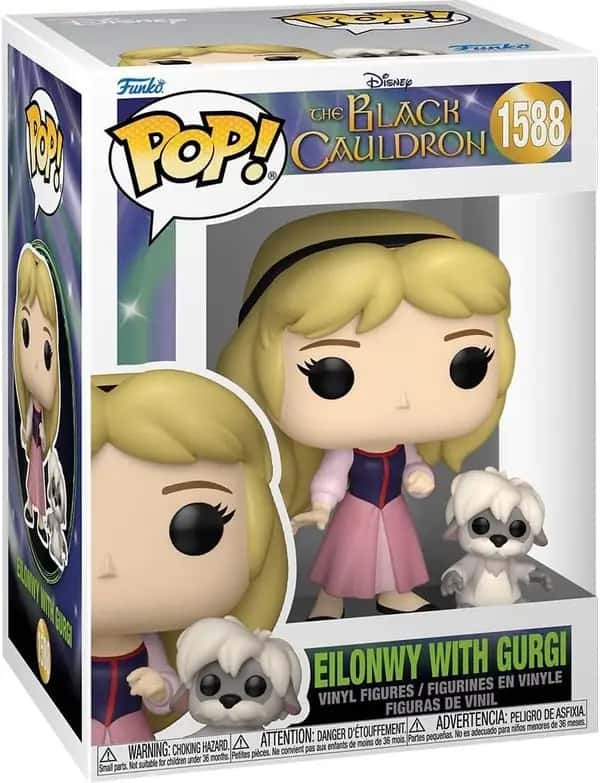 Disney The Black Cauldron Funko POP Vinyl: Eilonwy with Gurgi