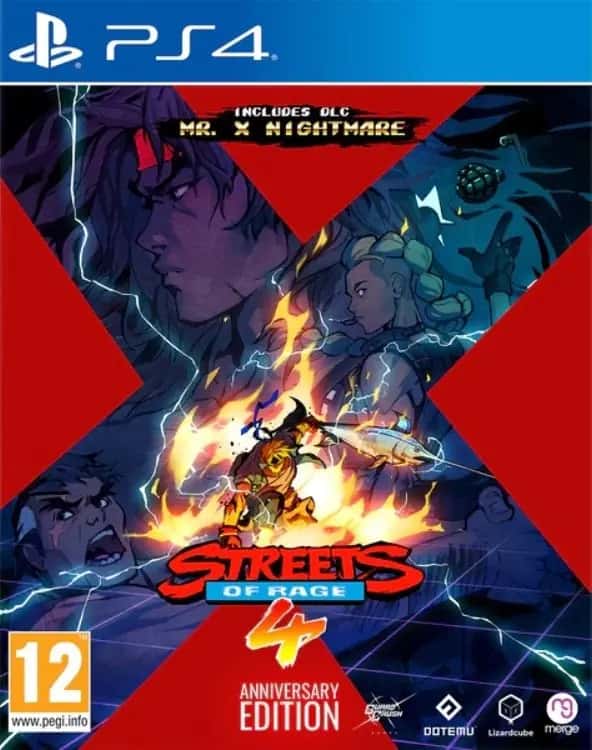 Streets of Rage 4 Anniversary Edition (PlayStation 4)