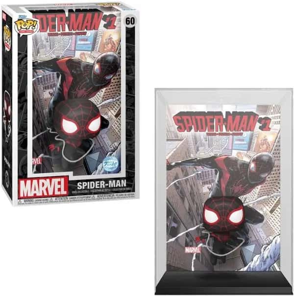 Marvel Spider-Man #1 (2016) Funko Pop Vinyl: Spider-Man Comic Cover (Miles Morales)