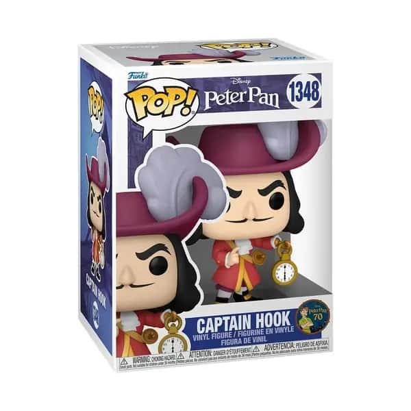 Peter Pan 70th Anniversary Funko Pop Vinyl: Hook