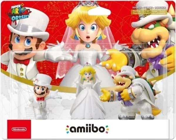 Amiibo Super Mario Odyssey - Wedding 3-pack Bundle