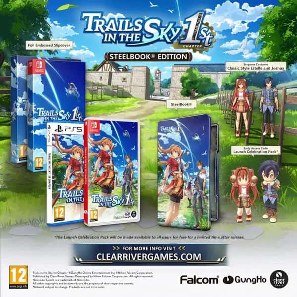 Trails in the Sky 1st Chapter Steelbook Edition