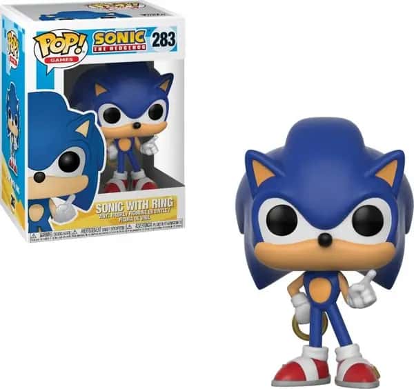 Sonic the Hedgehog Funko Pop Vinyl: Sonic with Ring
