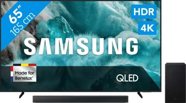 Samsung 75" QLED Q7F4 4K (2025) + Samsung HW-B66CF (2025)