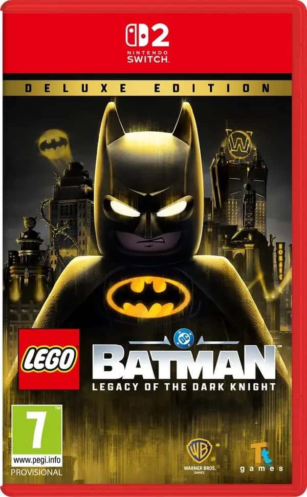 Nintendo Switch 2 LEGO Batman: Legacy of the Dark Knight - Deluxe Edition + Pre-Order Bonus