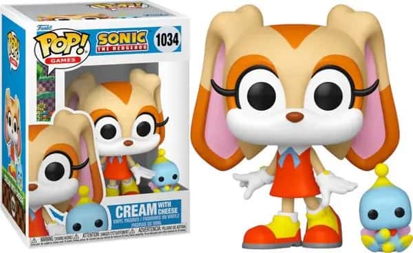 Sonic the Hedgehog Funko Pop Vinyl: Cream with Cheese