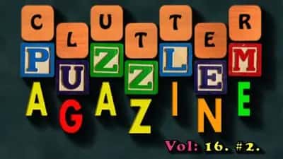 Clutter Puzzle Magazine Vol. 16 No. 2 Collector's Edition