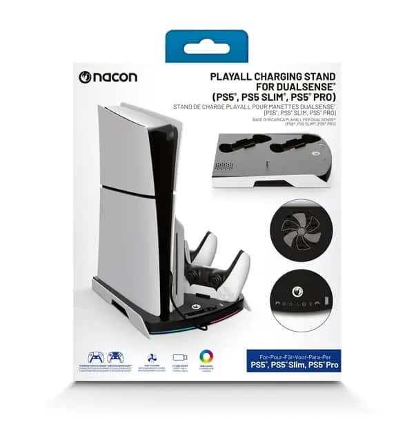 Nacon PS5 Standaard en Oplaadstation voor 2 Dualsense Controllers