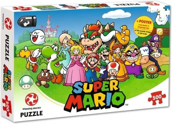 Super Mario Puzzle - Mario & Friends (500 pieces)