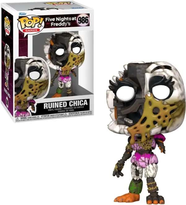 Five Nights at Freddy's Security Breach Ruin Funko Pop Vinyl: Ruined Chica