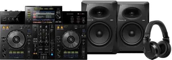 Pioneer DJ XDJ-RR + Pioneer DJ HDJ-X7 Zwart + Pioneer VM80 (per paar)