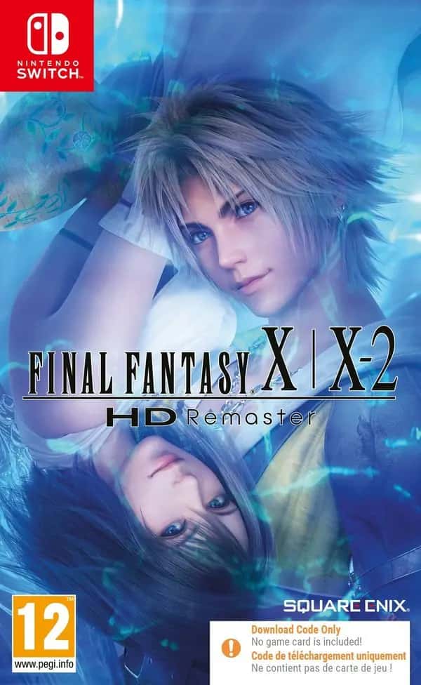 Nintendo Switch Final Fantasy X & X-2 HD Remaster (Code in Box)