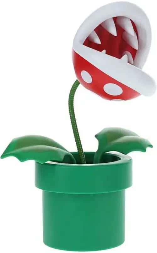 Super Mario - Piranha Plant Posable Lamp (21cm)