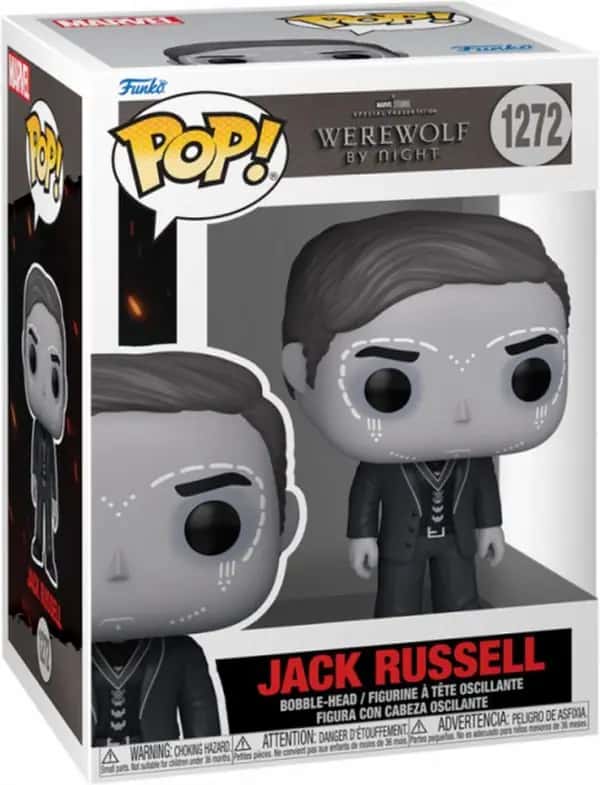 Marvel Werewolf by Night Funko Pop Vinyl: Jack Russel