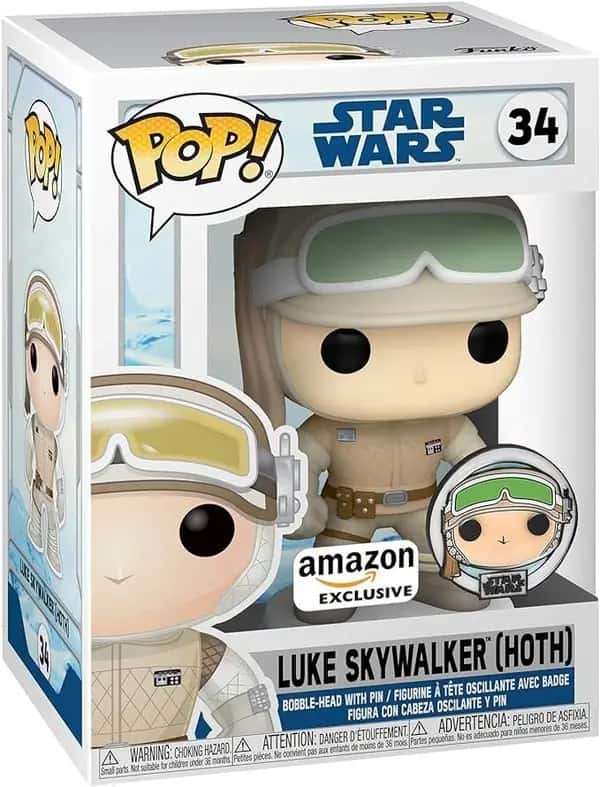 Pop Star Wars - Luke Skywalker (Amazon Exclusive) - Funko Pop #34.