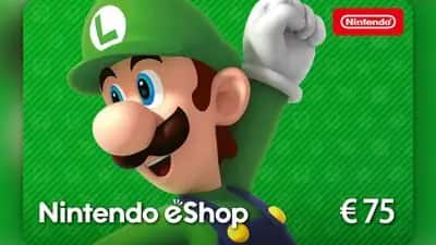 Nintendo eShop Card - Download Code (FR) - €75