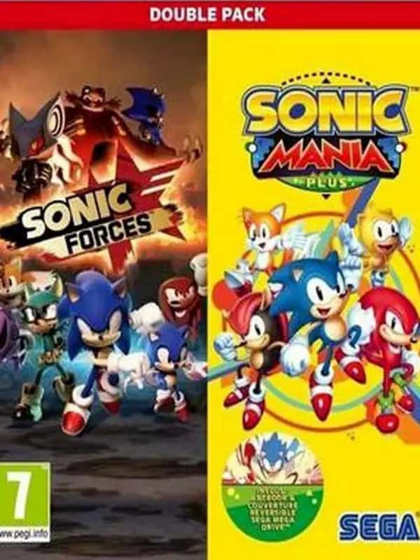 Sonic Mania Plus and Sonic Forces Double Pack - Sony PlayStation 4 - Action