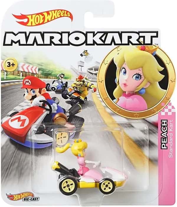 Hot Wheels Mario Kart - Peach Standard Kart