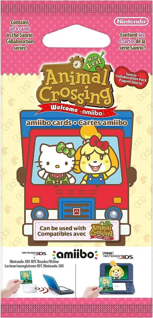 Animal Crossing New Leaf Amiibo Cards Sanrio (1 pakje)