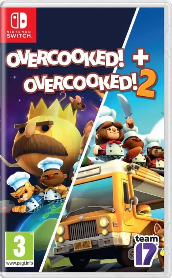 Nintendo Switch Overcooked! 1 & 2 Double Pack
