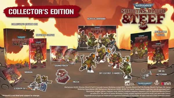 Warhammer 40,000 Shootas, Blood & Teef Collector's Edition (Nintendo Switch)