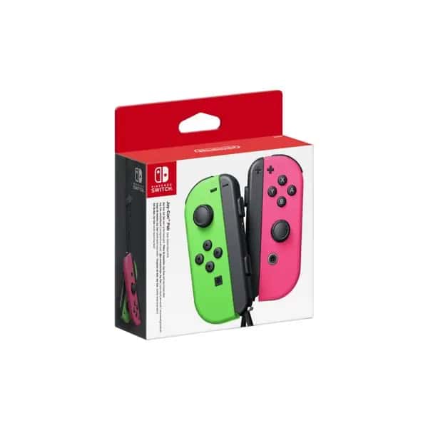 Nintendo Switch Joy-Con Controller Pair (Neon Green/Neon Pink)