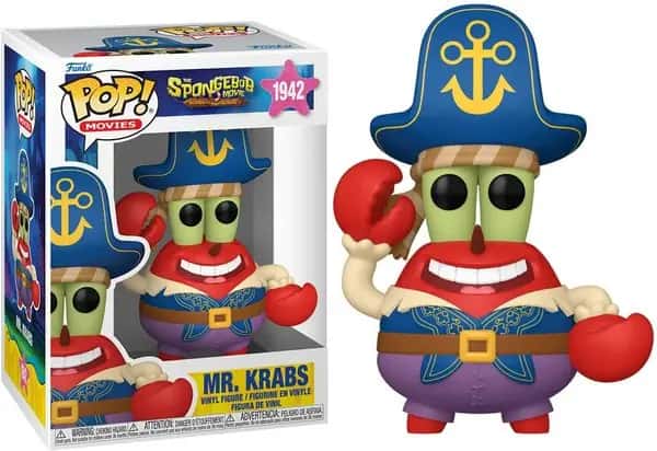 Spongebob Squarepants Funko Pop Vinyl: Mr. Krabs (Pirate)