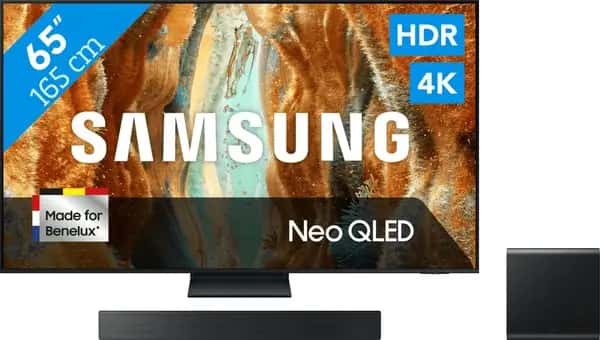 Samsung 65" Neo QLED QN73F 4K (2025) + Samsung HW-QS700F (2025)
