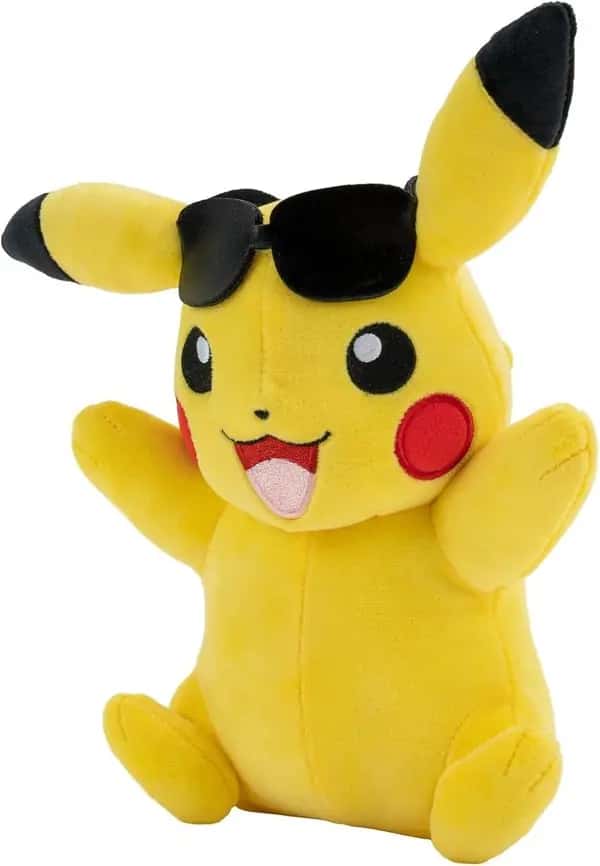 Pokemon Pluche - Pikachu with Summer Sunglasses