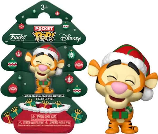 Winnie the Pooh Funko Pocket Pop! Figure: Tigger (Holiday Tree)