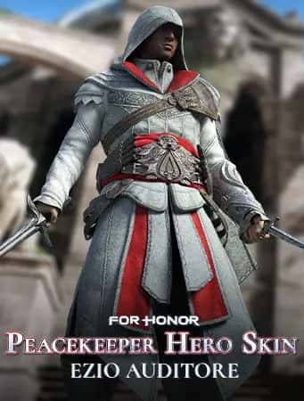 For Honor Ezio Auditore – Heldenskin Vredesbewaker