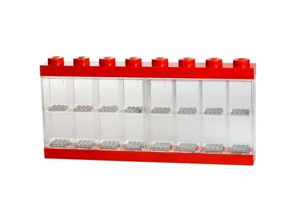 Displaydoos voor 16 minifiguren - rood