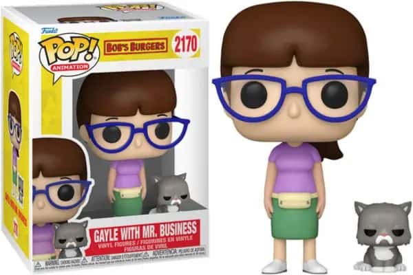 Bob's Burgers Funko Pop Vinyl: Gayle with Mr. Business