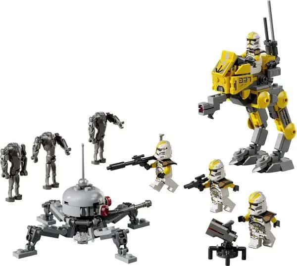 327th Star Corps Clone Troopers Battle Pack