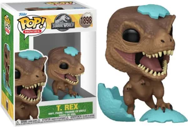 Jurassic World Funko Pop Vinyl: T. Rex (Blue Egg)