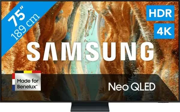 Samsung 75" Neo QLED QN73F 4K (2025) + Samsung HW-QS700F (2025)