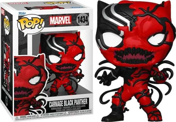 Marvel Funko Pop Vinyl: Carnage Black Panther
