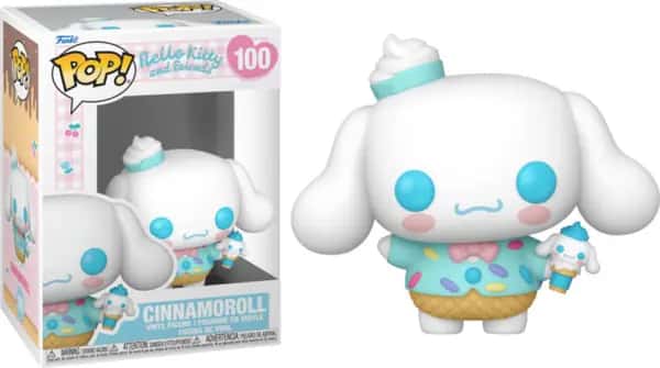 Hello Kitty and Friends Funko Pop Vinyl: Cinnamoroll with Ice Cream