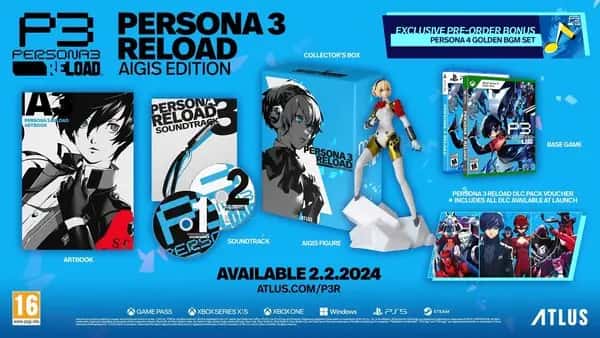 Persona 3 Reload - Aigis Collector's Edition - Xbox One & Series X