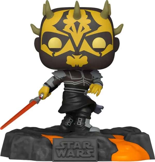Star Wars Sith Funko POP Vinyl Deluxe: Red Saber Series Volume 1 - Savage Opress (Glow in the Dark)