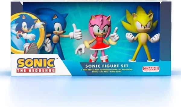 Sonic the Hedgehog - 3 Figurine Box Set