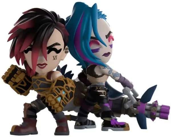 Arcane Youtooz Vinyl Figure 2-Pack - Vi & Jinx