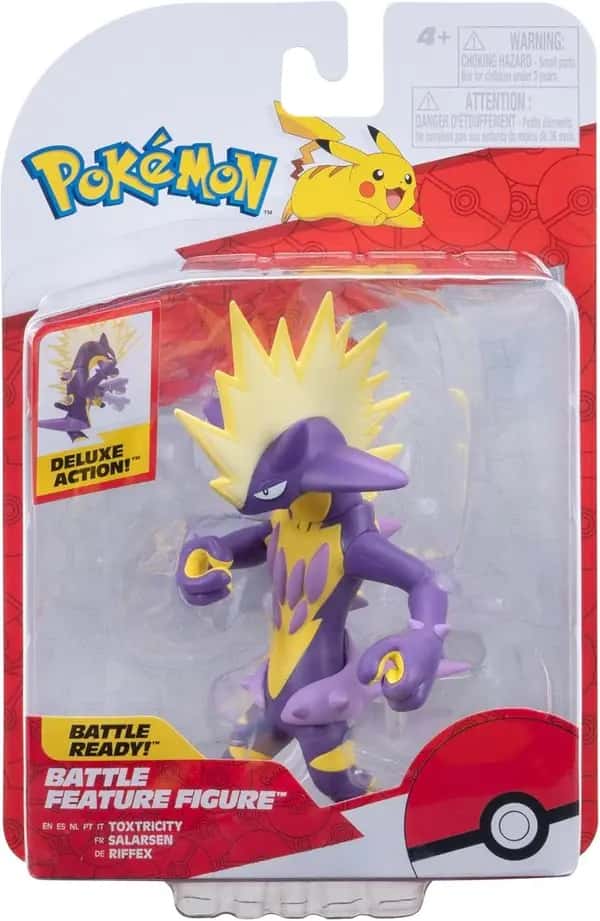 Pokemon Battle Feature Figure - Toxtricity (Jazwares)