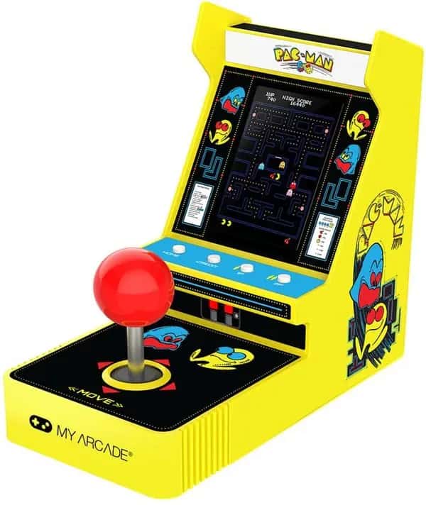 Portable Retro Arcade Joystick Player - Pac-Man