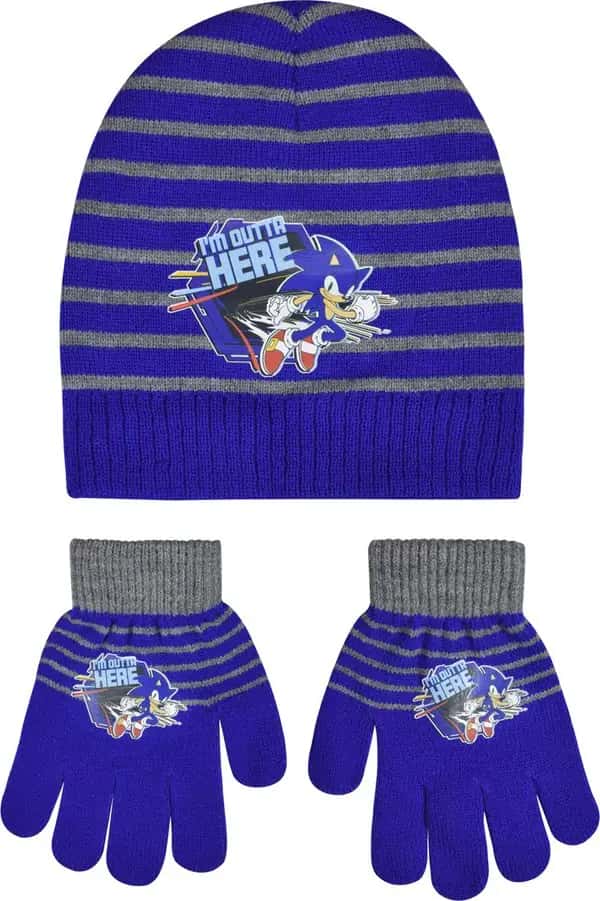 Sonic the Hedgehog - Beanie and Gloves Set