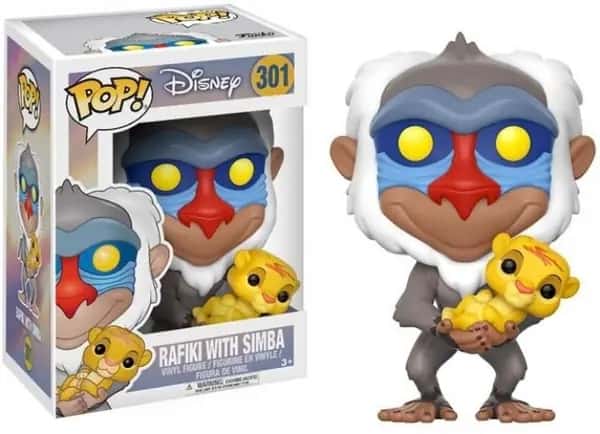 Disney Funko Pop Vinyl: Rafiki with Simba