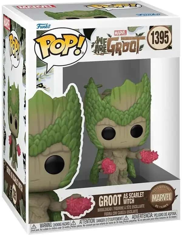 Marvel WAG Funko Pop Vinyl: Groot as Scarlet Witch