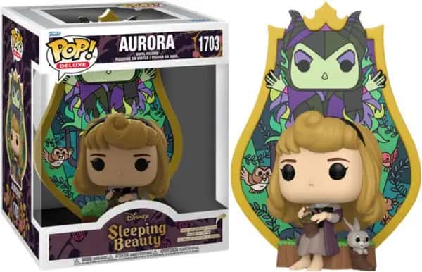 Disney Sleeping Beauty Funko Pop Deluxe Vinyl: Aurora (Stained Glass)