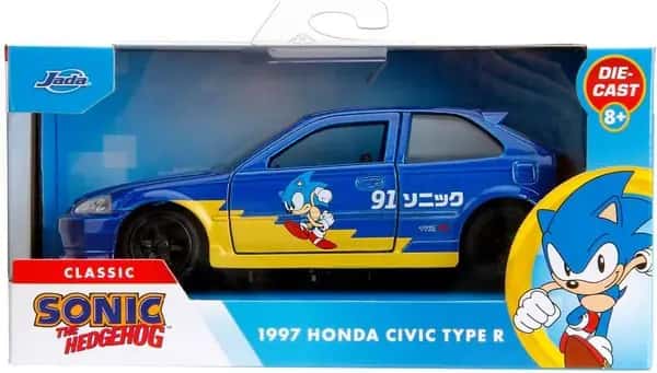 Sonic 1997 Honda Civic Type -R Diecast
